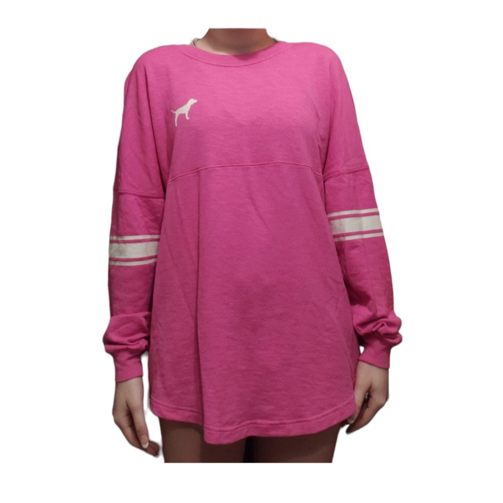 Medium victoria's secret pink long sleeve shirt
